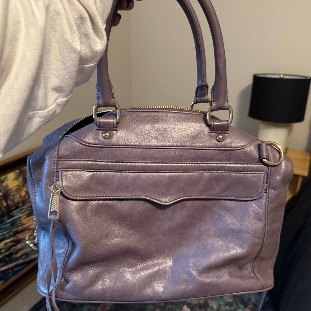 Rebecca Minkoff Purple Leather Satchel
